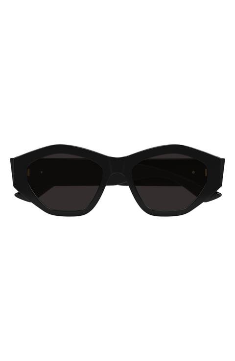 53mm Geometric Sunglasses
