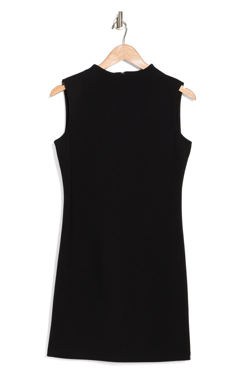 Theory High Neck Sleeveless Minidress, Alternate, color, 