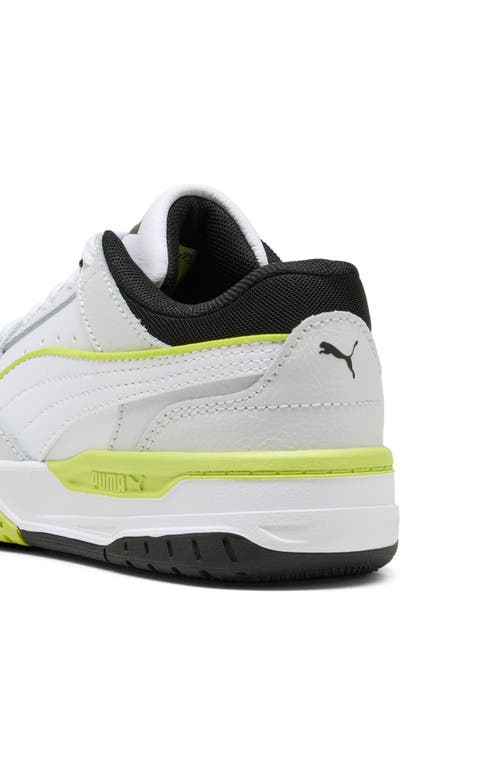 Puma Kids' Rebound Retro Low Top Sneaker In White