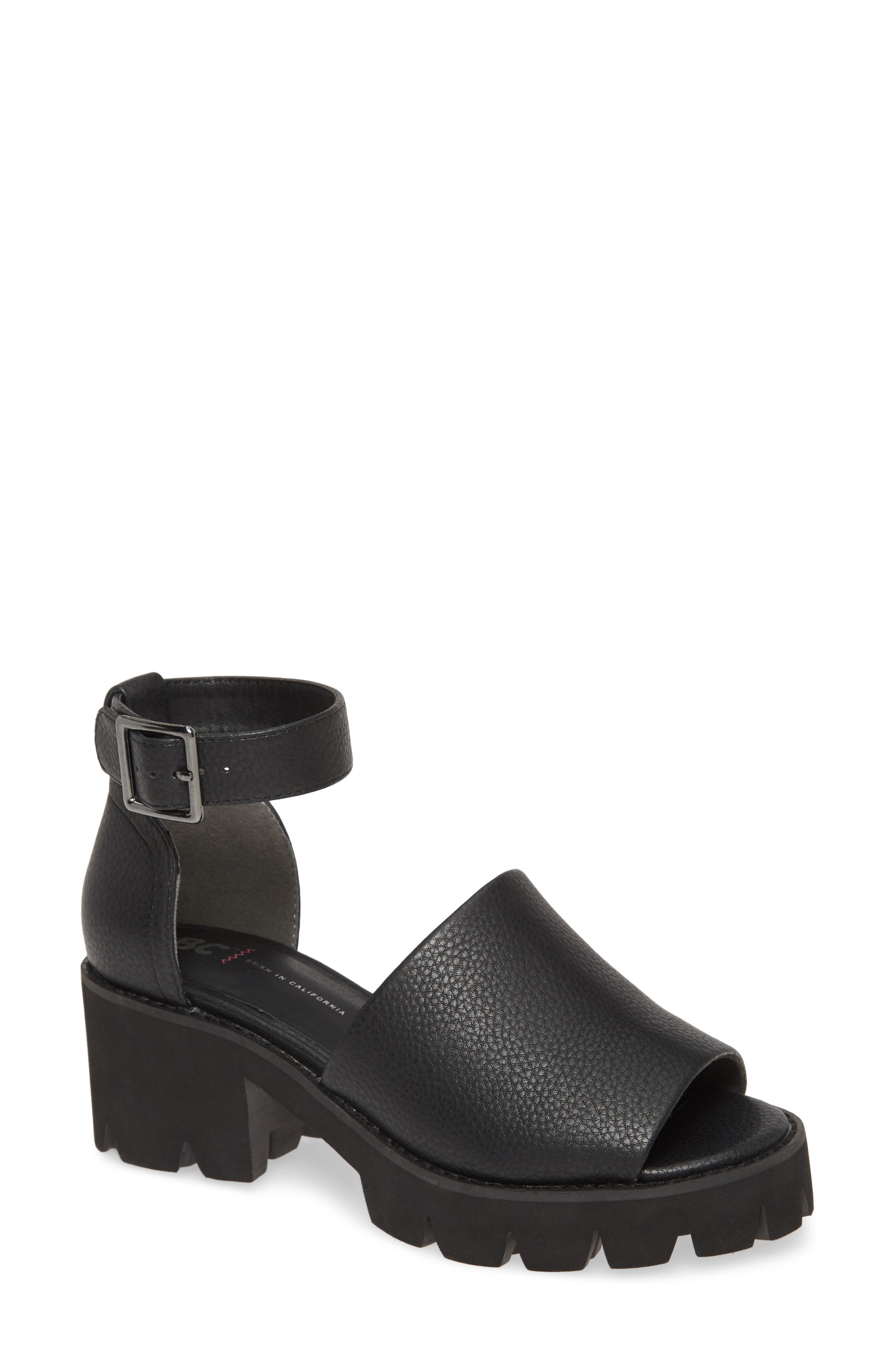 BC Footwear United Vegan Platform Sandal, Main, color, 