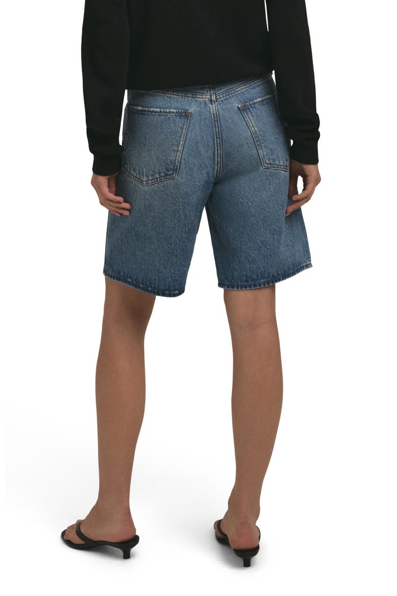 The Tommy Low Slung Denim Bermuda, Alternate, color, MARGATE