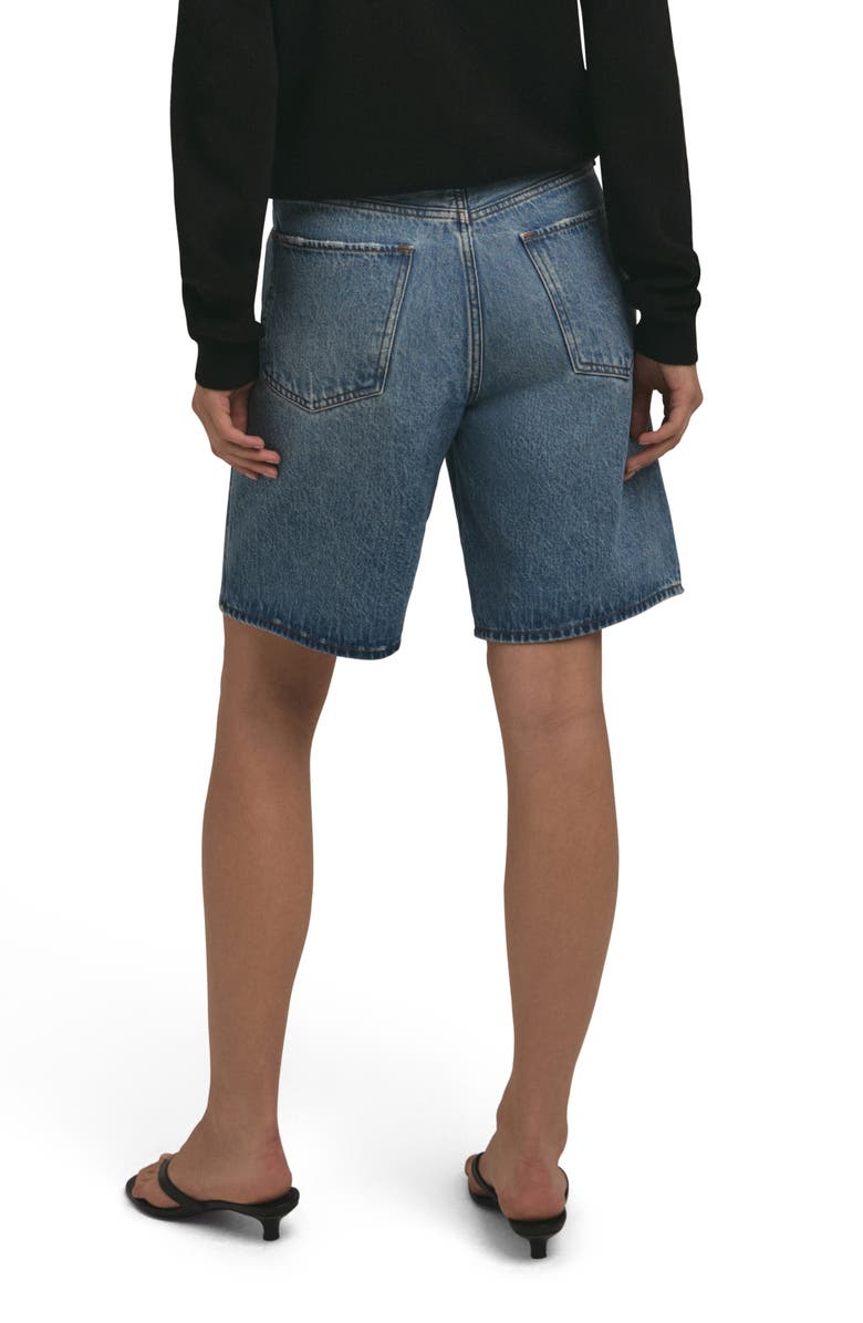 Favorite Daughter The Tommy Low Slung Denim Bermuda, Alternate, color, Margate