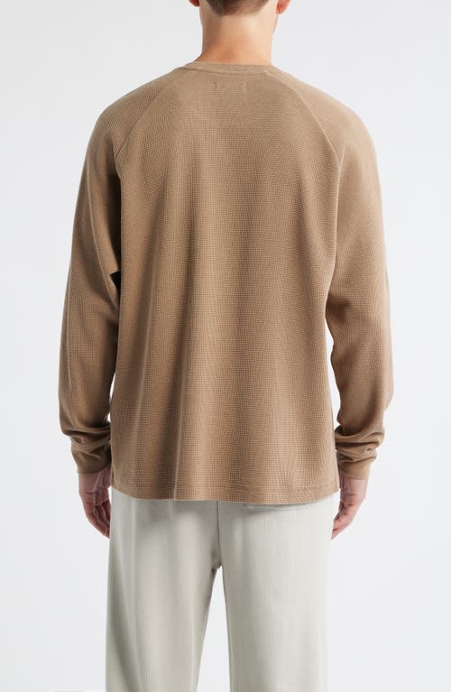 Bp. Thermal Long Sleeve Raglan T-shirt In Brown