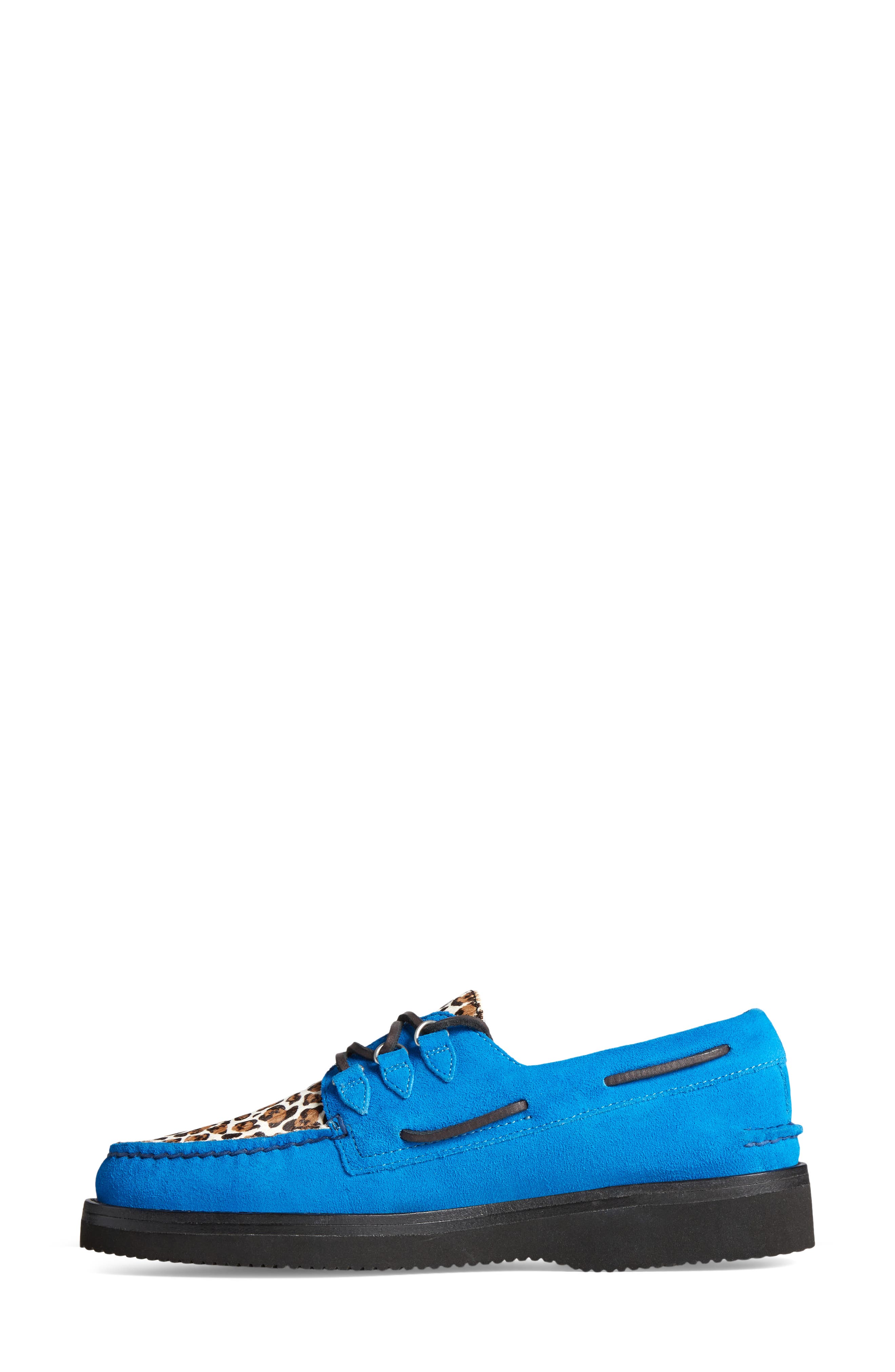 Sperry x PLEASURES Authentic Original Leopard Boat Shoe, Alternate, color, 