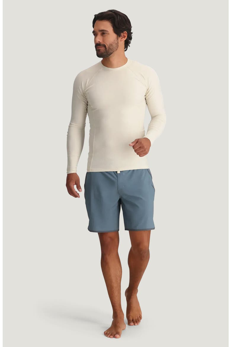 Pinnacle Rashguard T-Shirt, Alternate, color, BIRCH