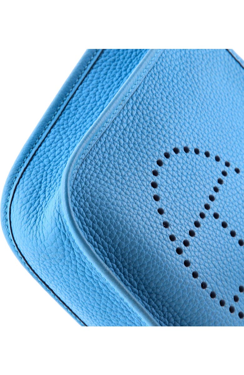 Pre-Owned Hermes Evelyne Bag Gen III Clemence TPM, Alternate, color, Bleu Du Nord