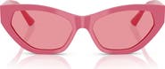 Jimmy Choo 55mm Cat Eye Sunglasses