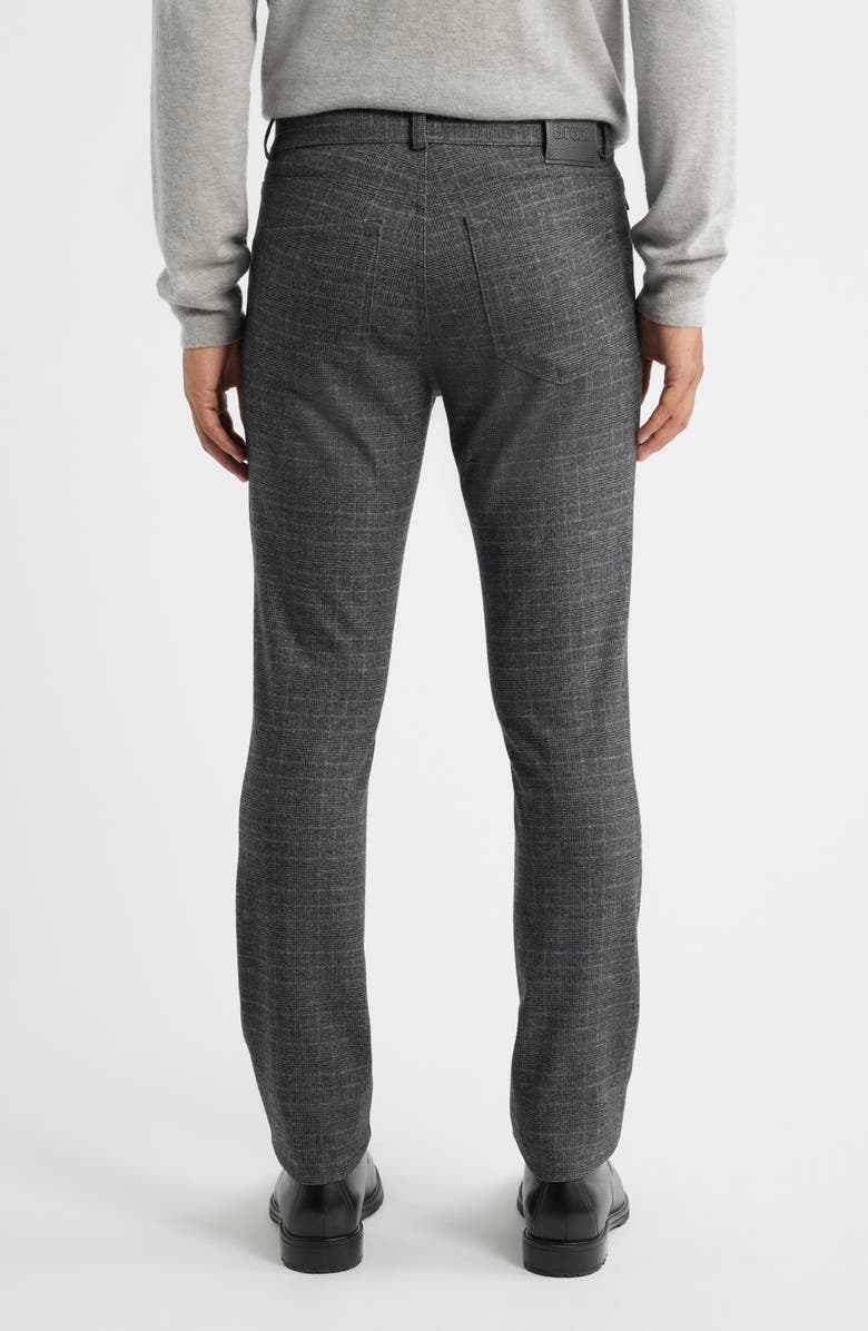 Brax Chuck Hi Flex Plaid Modern Fit Five-Pocket Pants, Alternate, color, Elefant