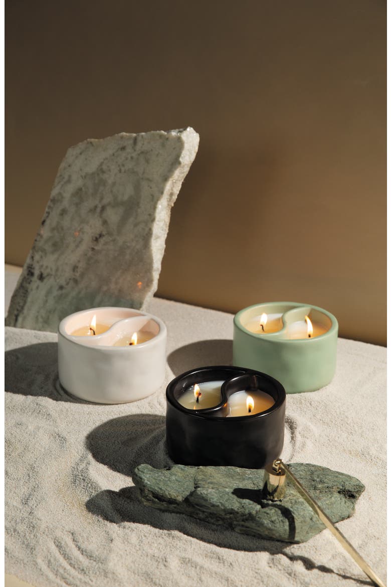 Yin & Yang Candle, Alternate, color, NO COLOR