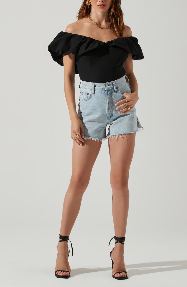 ASTR the Label Claribelle Off the Shoulder Top, Alternate, color, 