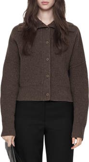 AllSaints Caron Wool Cardigan