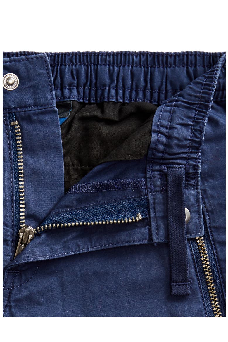 Kids' Cotton Poplin Joggers, Alternate, color, NAVY
