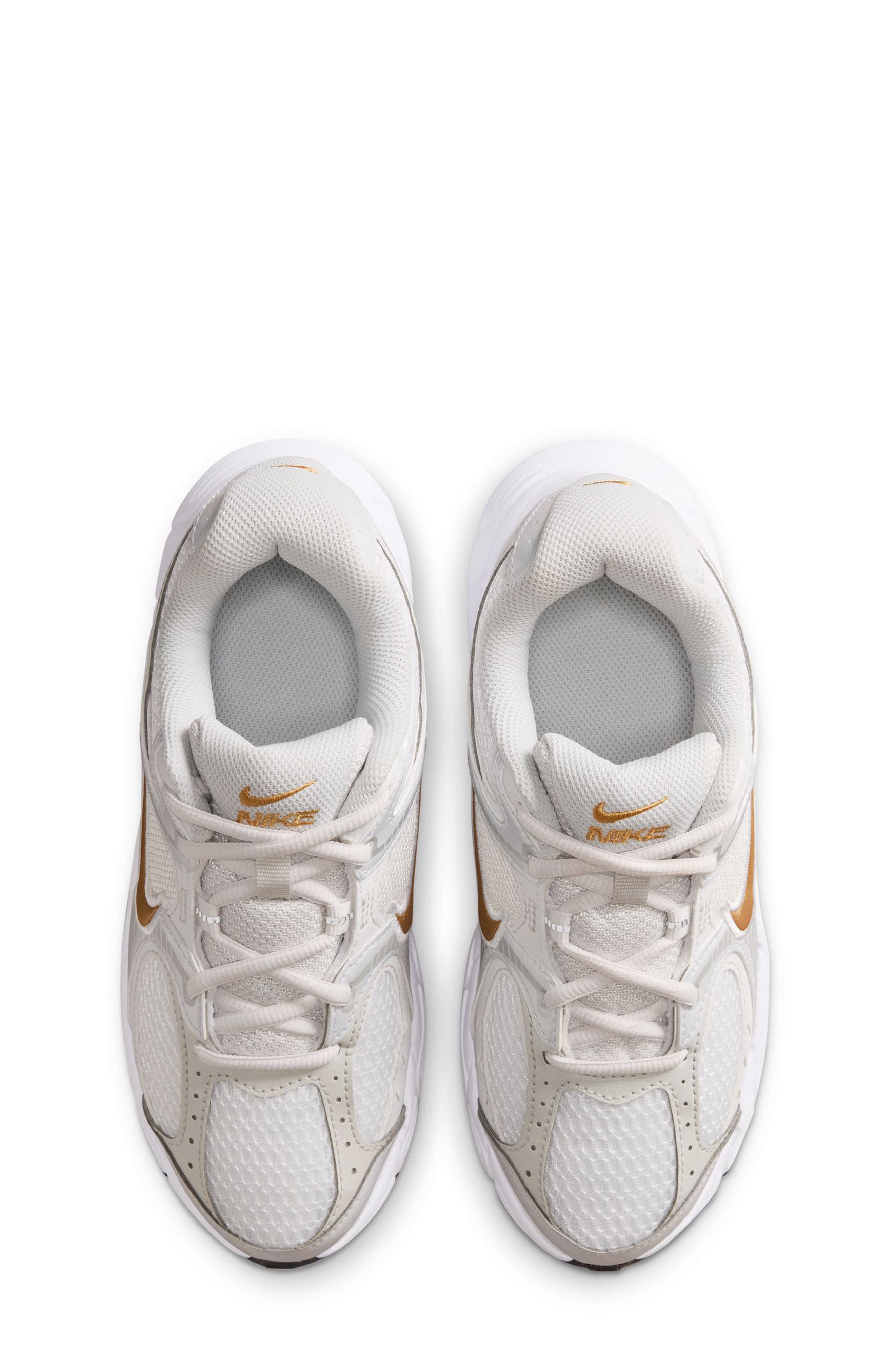 Kids' V5 Runner Sneaker, Alternate, color, WHITE/ GOLD/ SILVER