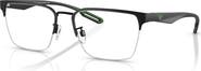 Emporio Armani 56mm Square optical glasses