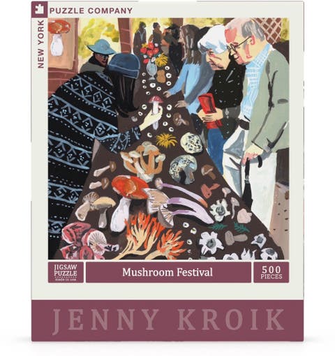 Mushroom Festival 500 Piece Puzzle