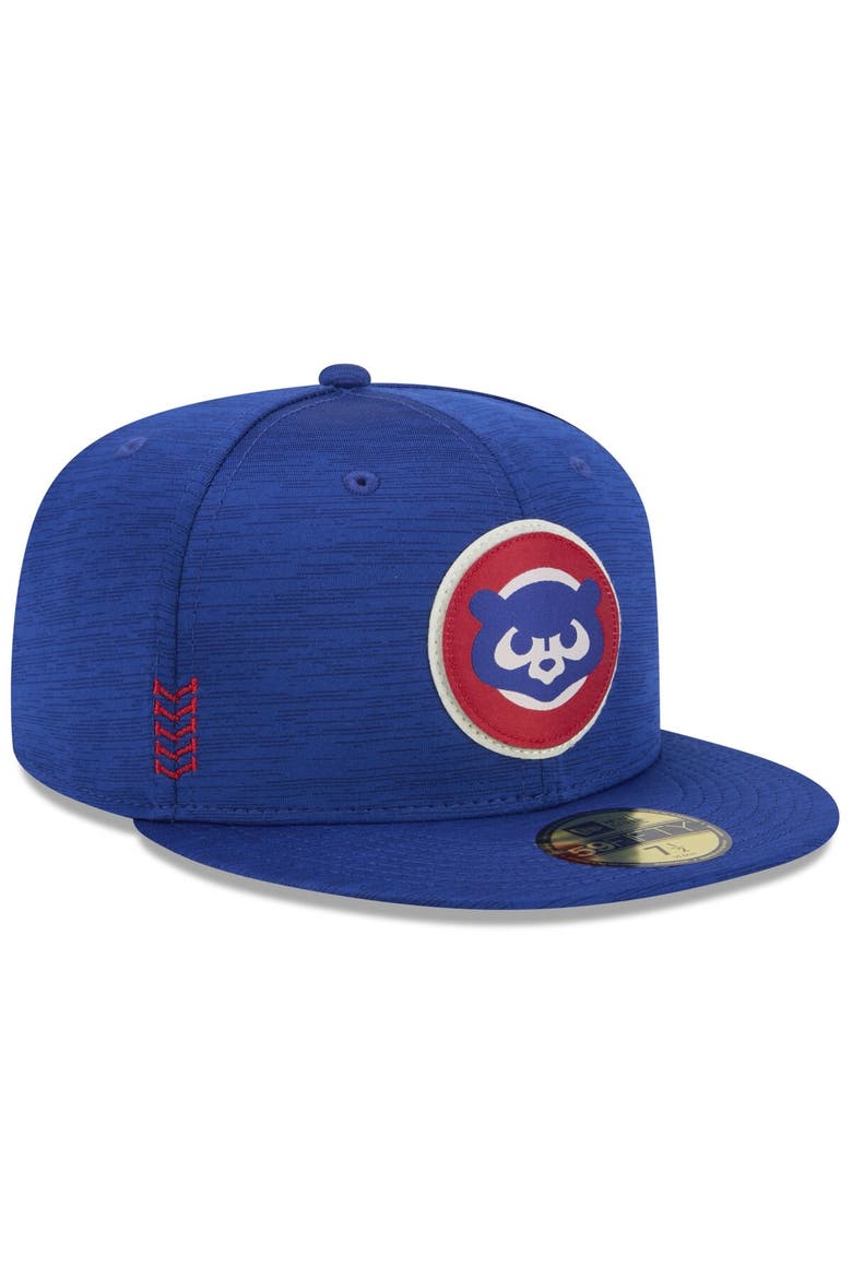 Men's New Era Royal Chicago Cubs 2024 Clubhouse 59FIFTY Fitted Hat, Alternate, color, Royal
