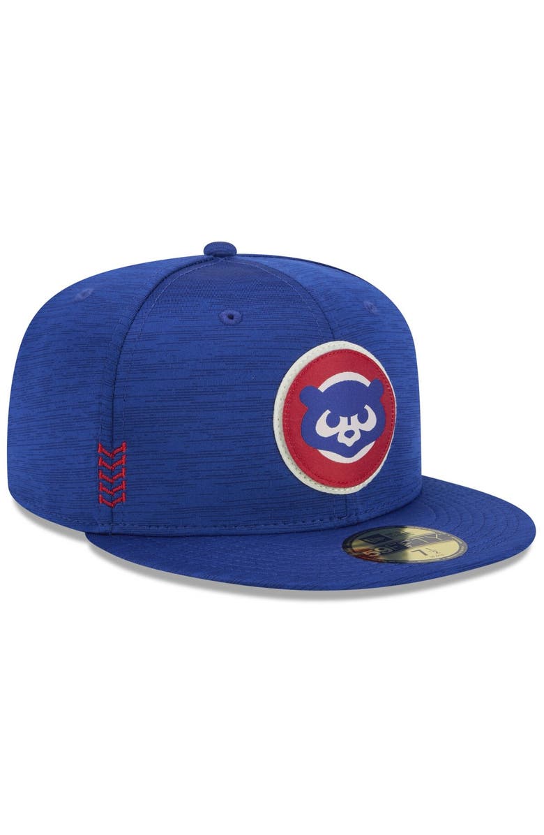 New Era Men's New Era Royal Chicago Cubs 2024 Clubhouse 59FIFTY Fitted Hat, Alternate, color, Royal