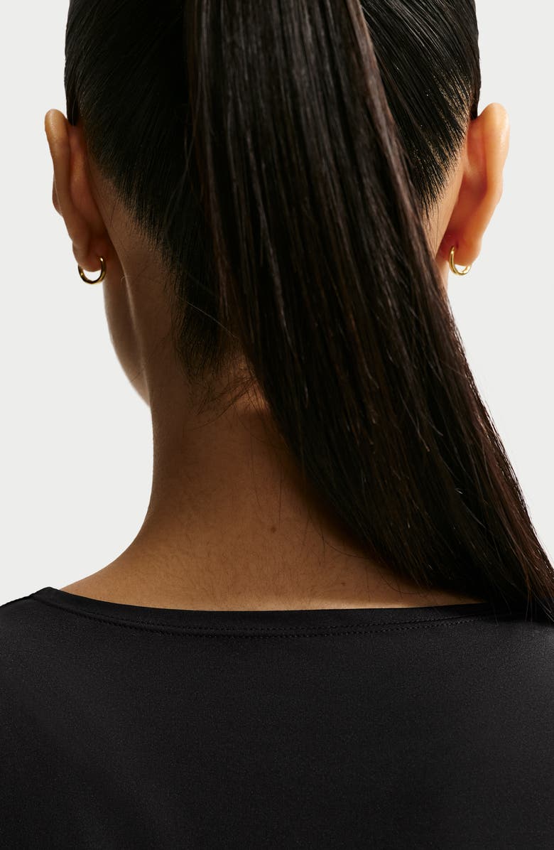 Nike Golf Club Dri-FIT UV Long Sleeve Top, Alternate, color, Black/ White