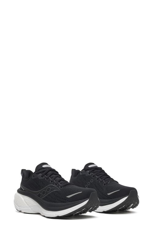 Saucony Hurricane 25 Running Shoe In Black