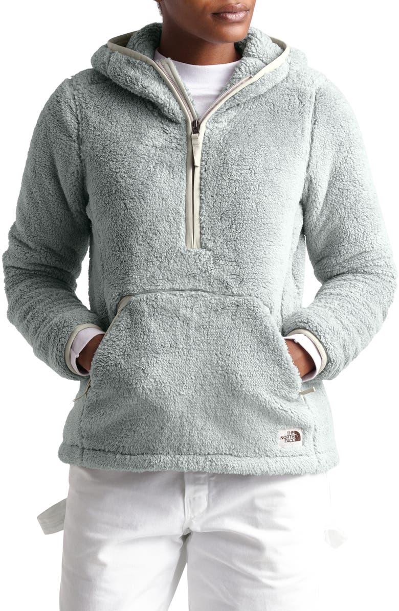 The North Face Campshire High Pile Fleece Pullover Hoodie, Main, color, 