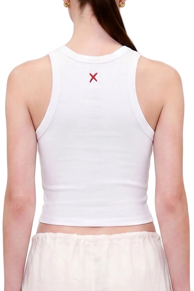Daydreamers Wide Strap Tank Top, Alternate, color, white