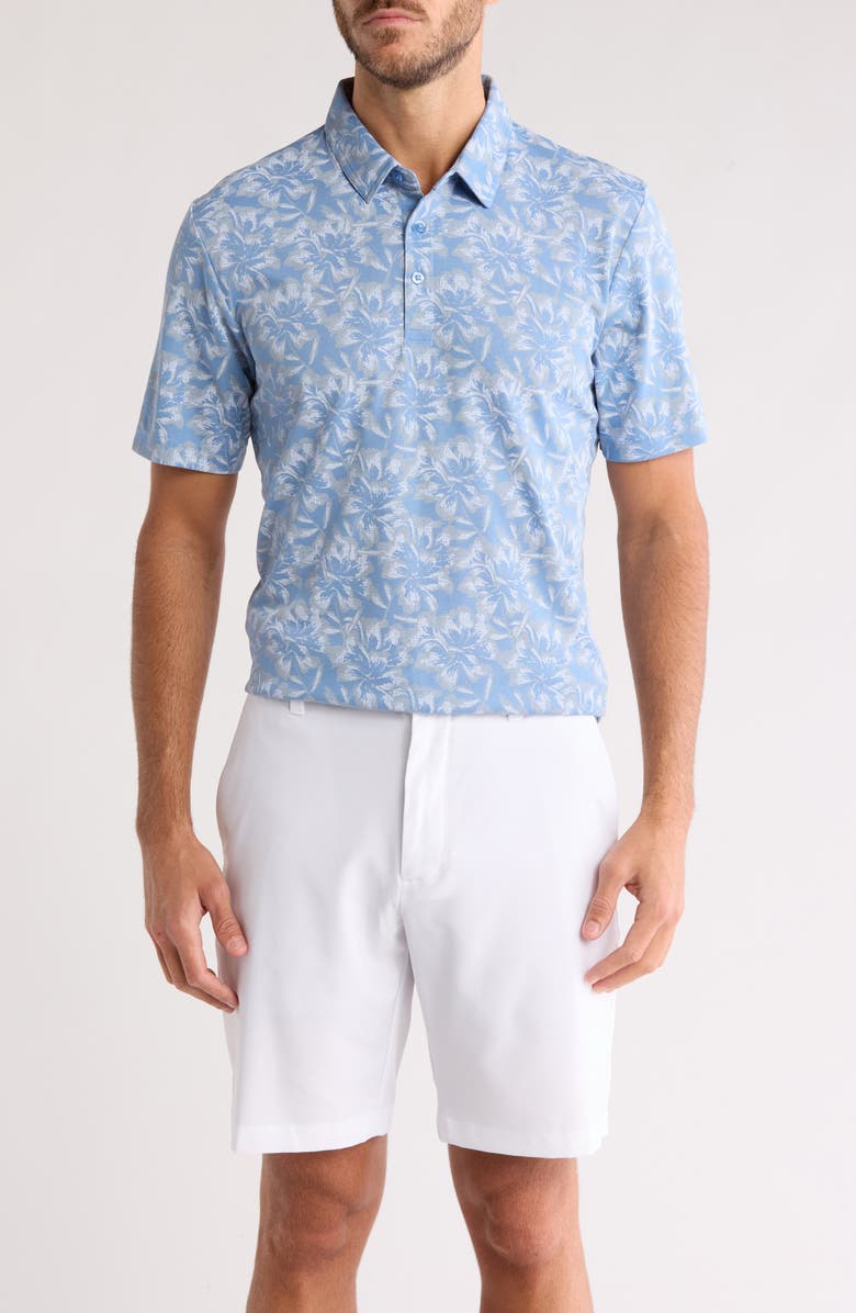 TravisMathew Five Oh No Logo Golf Polo, Main, color,