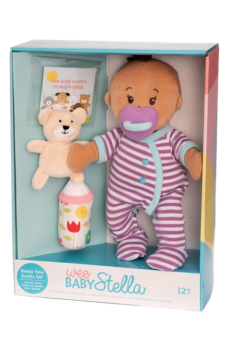 Manhattan Toy Wee Baby Stella Doll & Accessories Set, Alternate, color, Multi
