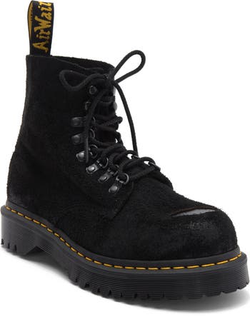Dr. Marten 1460 Pascal WG Suede Boot, Men, Black, size 13 New 1460 Pascal Leather & Suede Lace Up Boots in Black | Dr. Martens main image 4