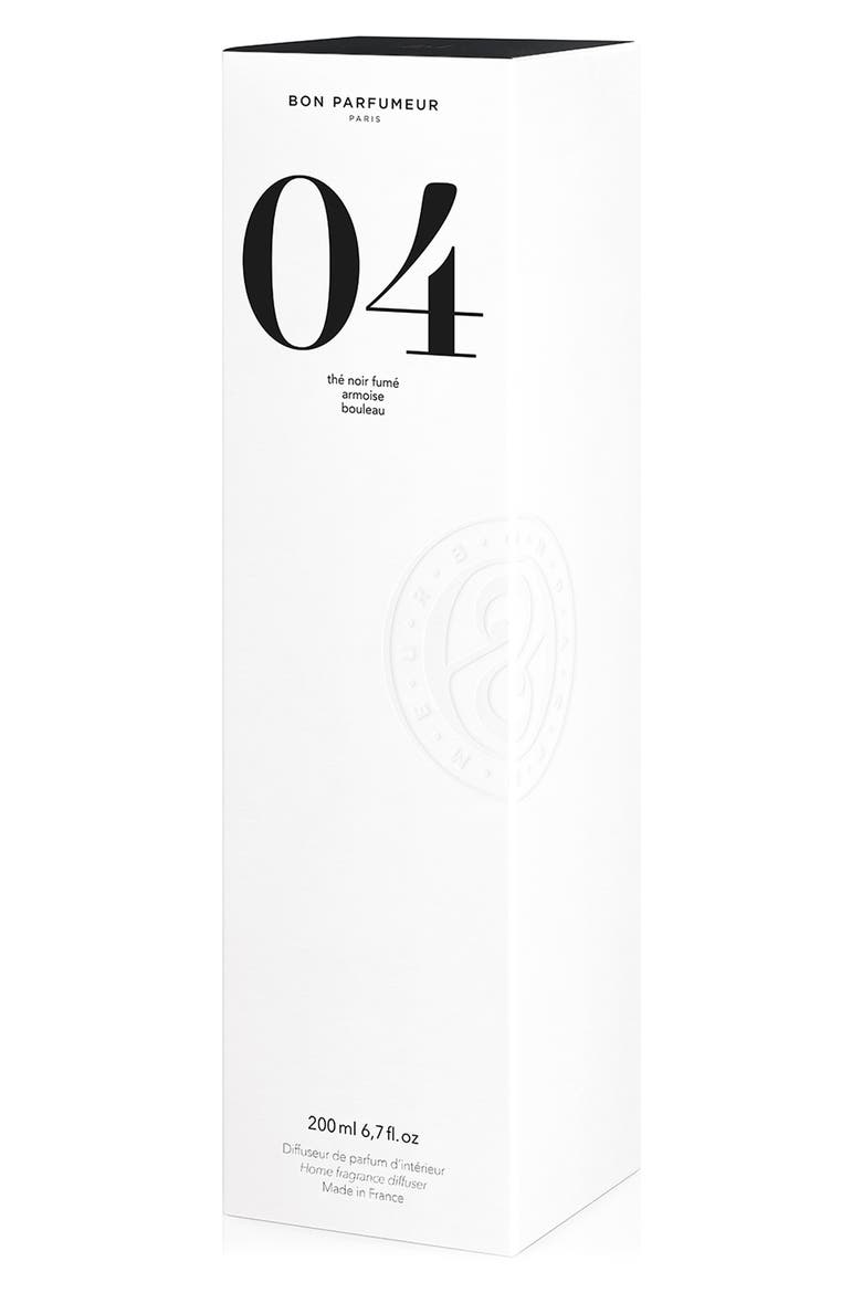 04 Smoked Black Tea, Mugwort & Birch Reed Diffuser, Alternate, color, NO COLOR