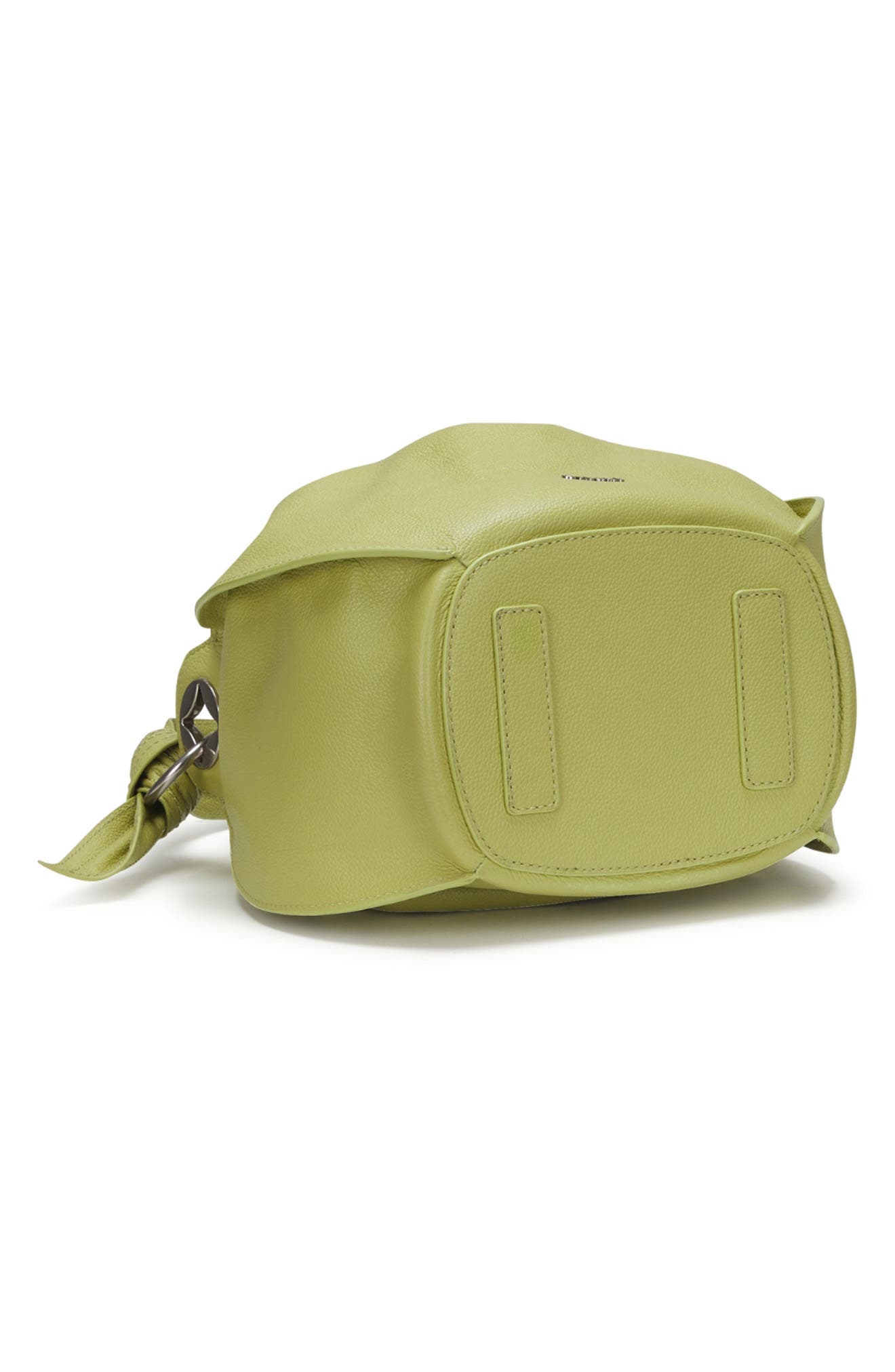 Selena Leather Bucket Bag, Alternate, color, SWEET GREEN