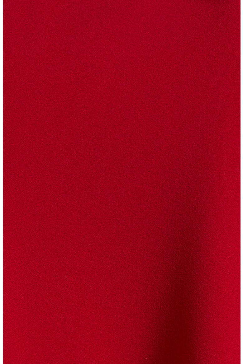Rhinestone Bow Front Party Dress, Alternate, color, RED