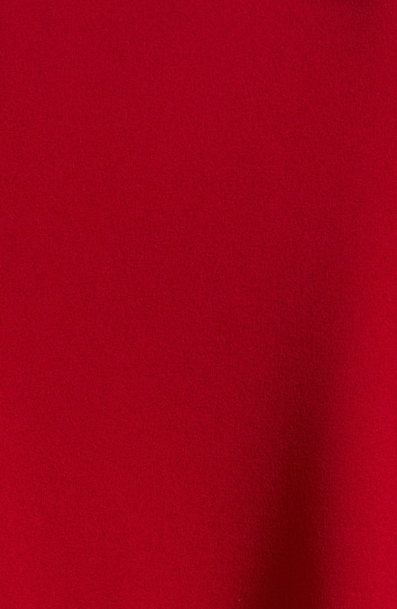 LOVE, NICKIE LEW Rhinestone Bow Front Party Dress, Alternate, color, Red