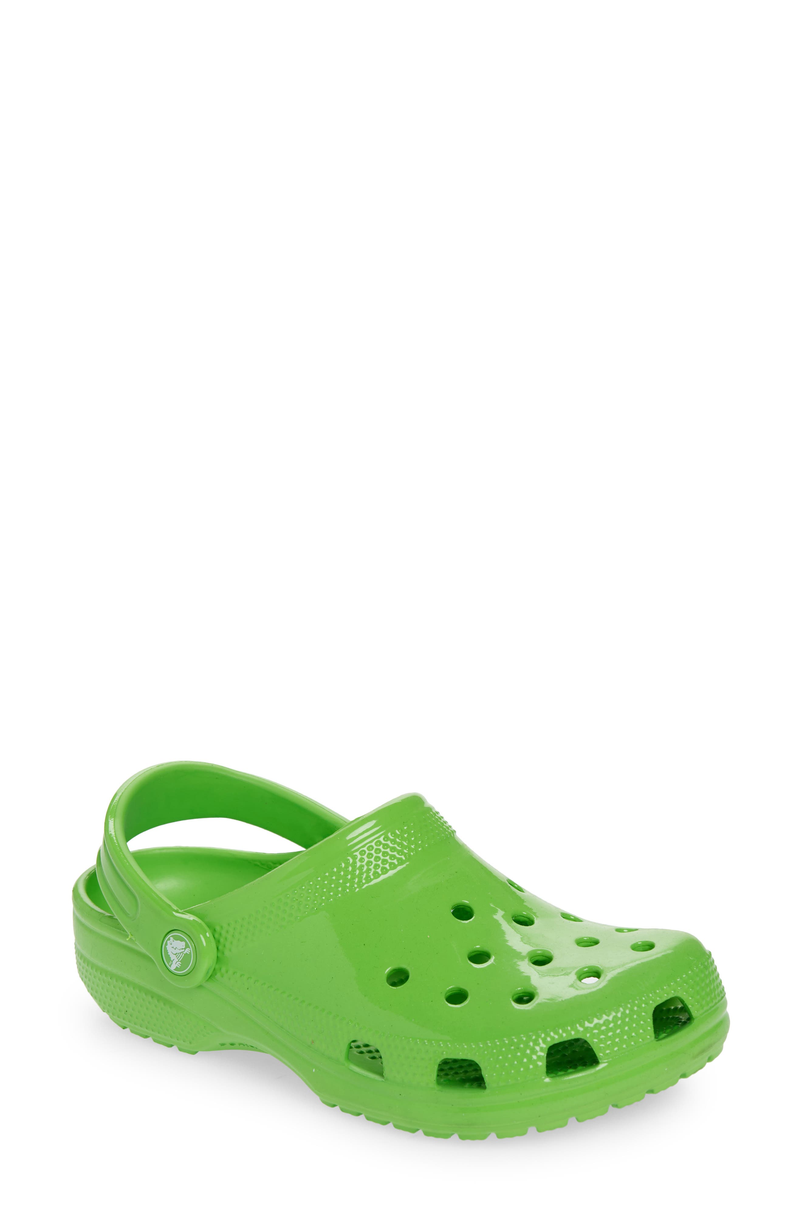 CROCS Classic Neon Highlighter Clog, Main, color, 