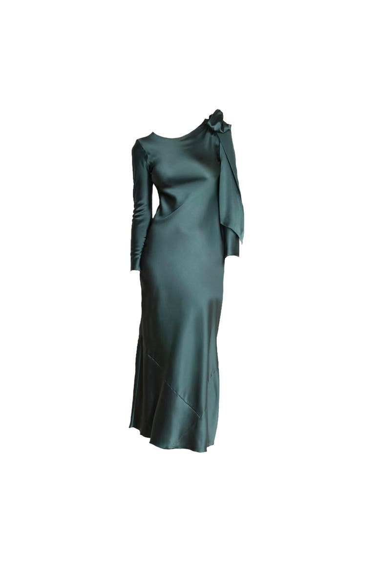 x Julie Harrah-Jill Dress, Main, color, Green