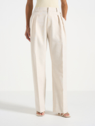 Manière De Voir Julie Linen  Pleat Trousers