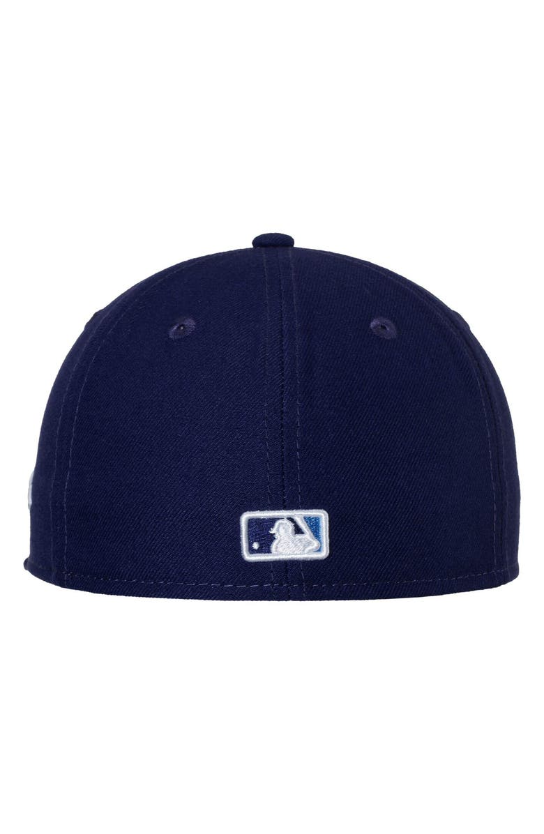 New Era Youth New Era Navy Tampa Bay Rays Authentic Collection On-Field Game 59FIFTY Fitted Hat, Alternate, color, 