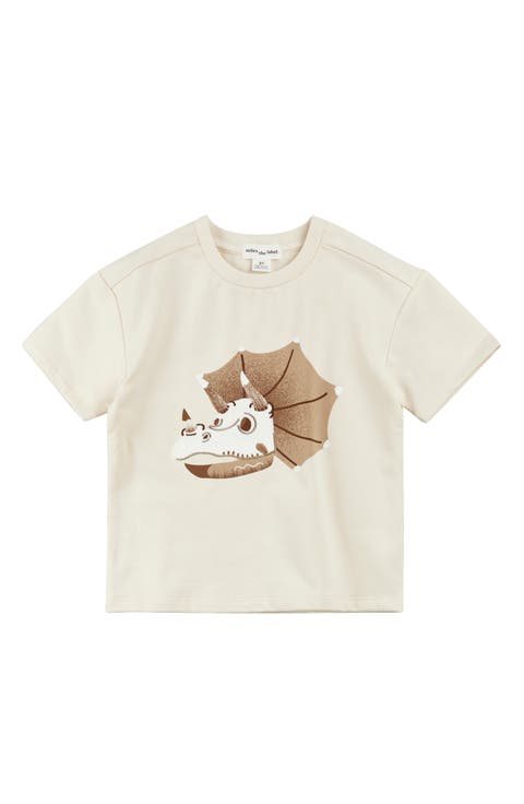 Kids' Triceratops Fossil Graphic T-Shirt (Toddler & Little Kid)
