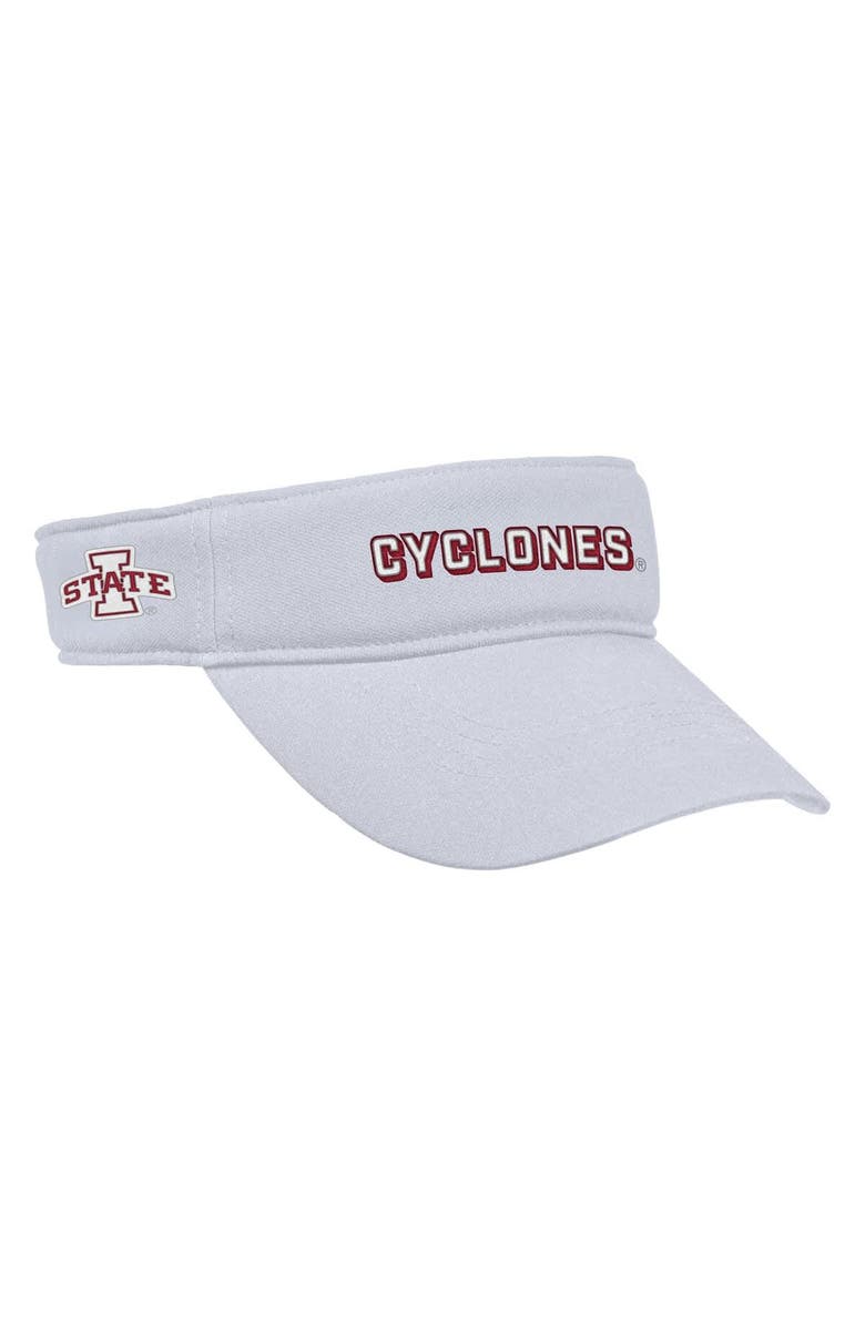 Nike Men's Nike White Iowa State Cyclones 2025 On-Field Ace Performance Adjustable Visor, Alternate, color, White
