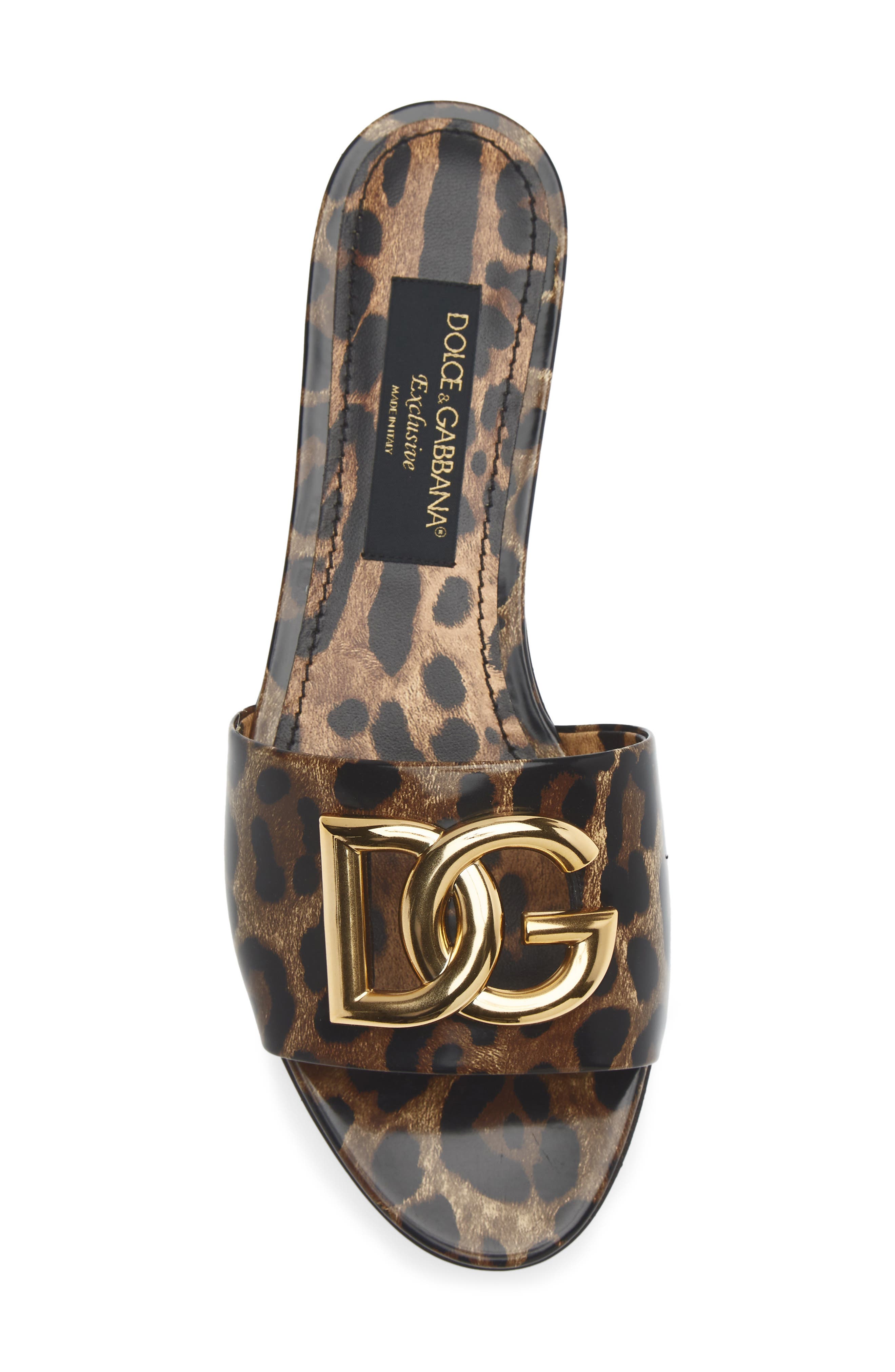 Bianca Leopard Slide Sandal, Alternate, color, HA93M LEO