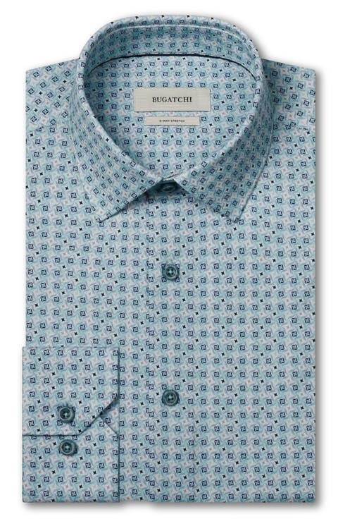 James OoohCotton® Printed Button-Up Shirt