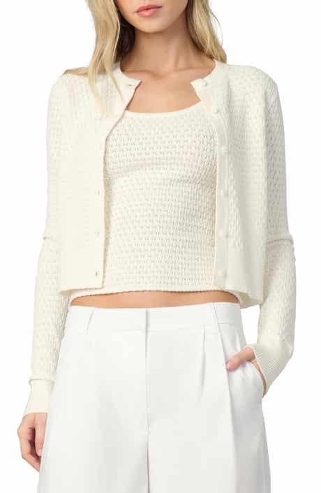 The Pointelle Dani Cardigan