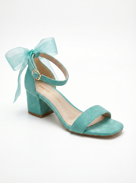 Rochelle Ivory Bridal Sandals with Ribbon