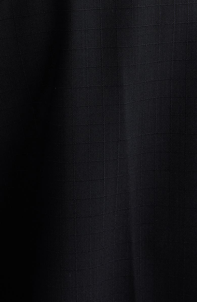 Balenciaga Elastic Waist Wool Ripstop Pants, Alternate, color, 