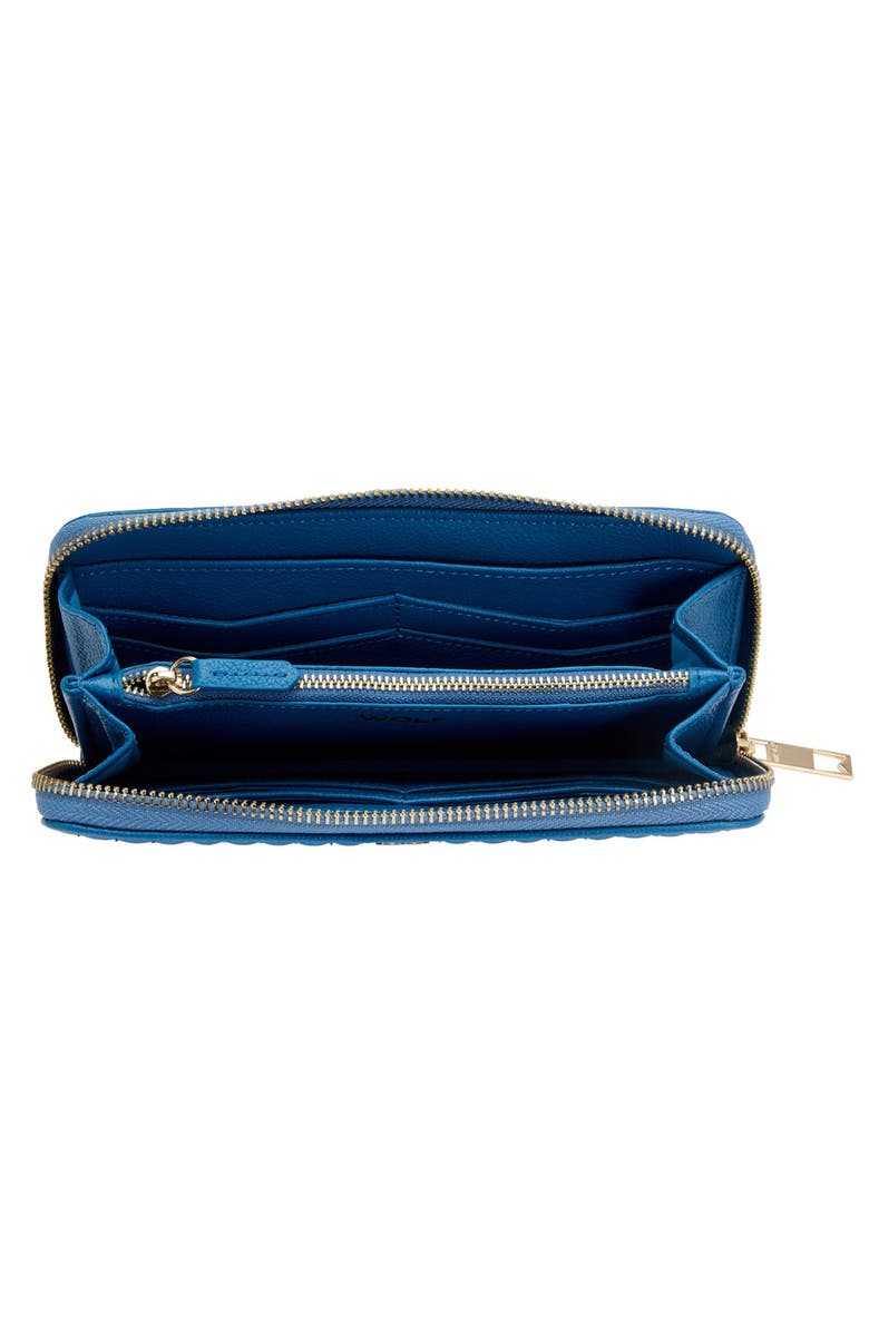 WOLF Mimi Continental Wallet, Alternate, color, Marine