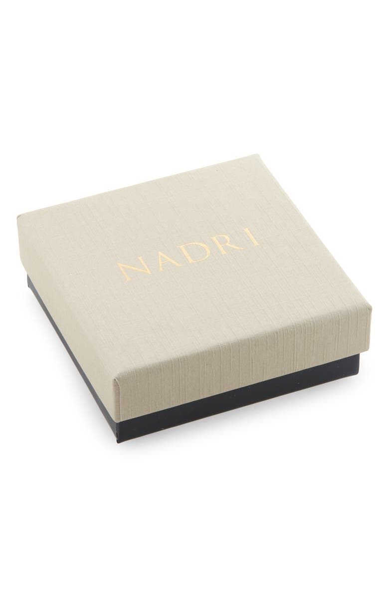 Nadri Nolita CZ Halo Pendant Necklace, Main, color, 