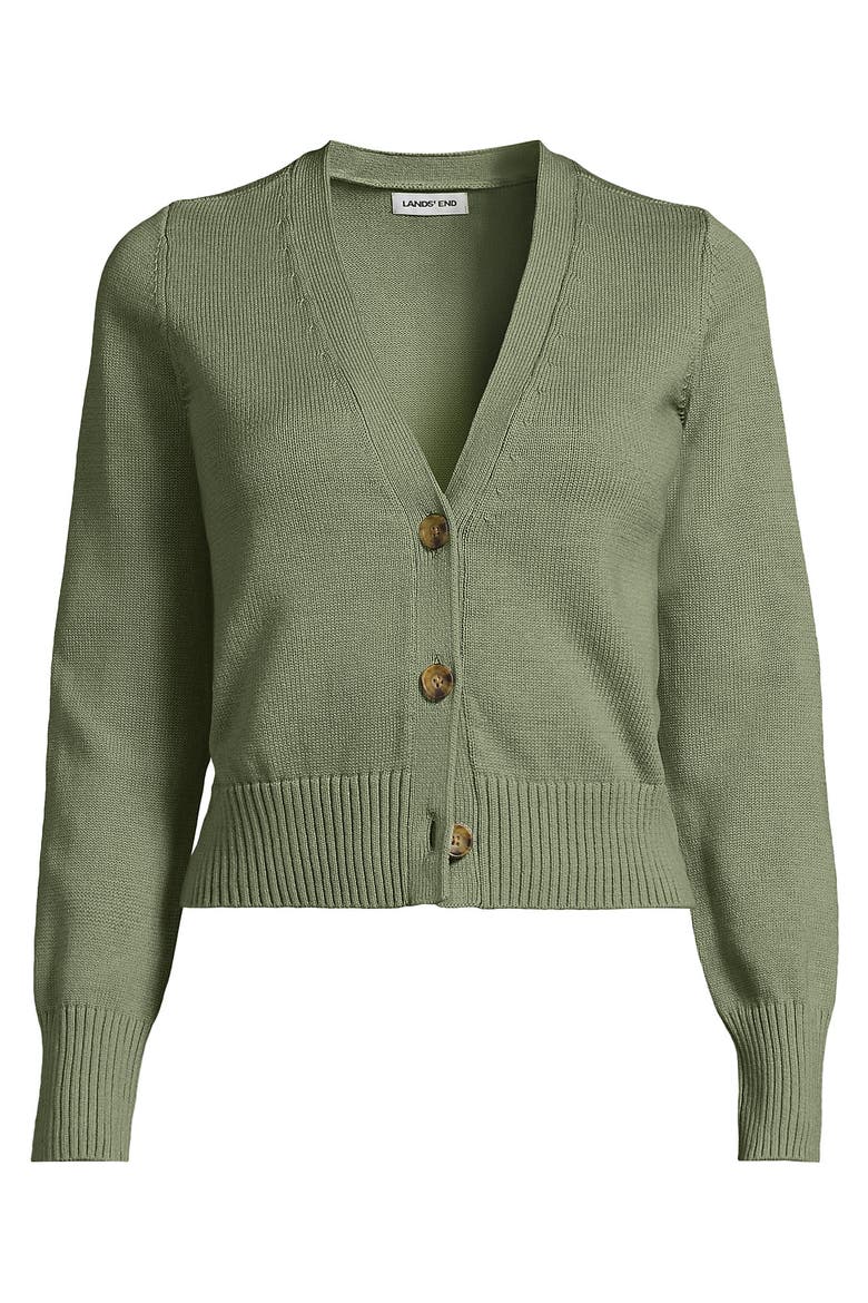 Drifter Vneck Dress Cardigan Sweater, Alternate, color, Sage