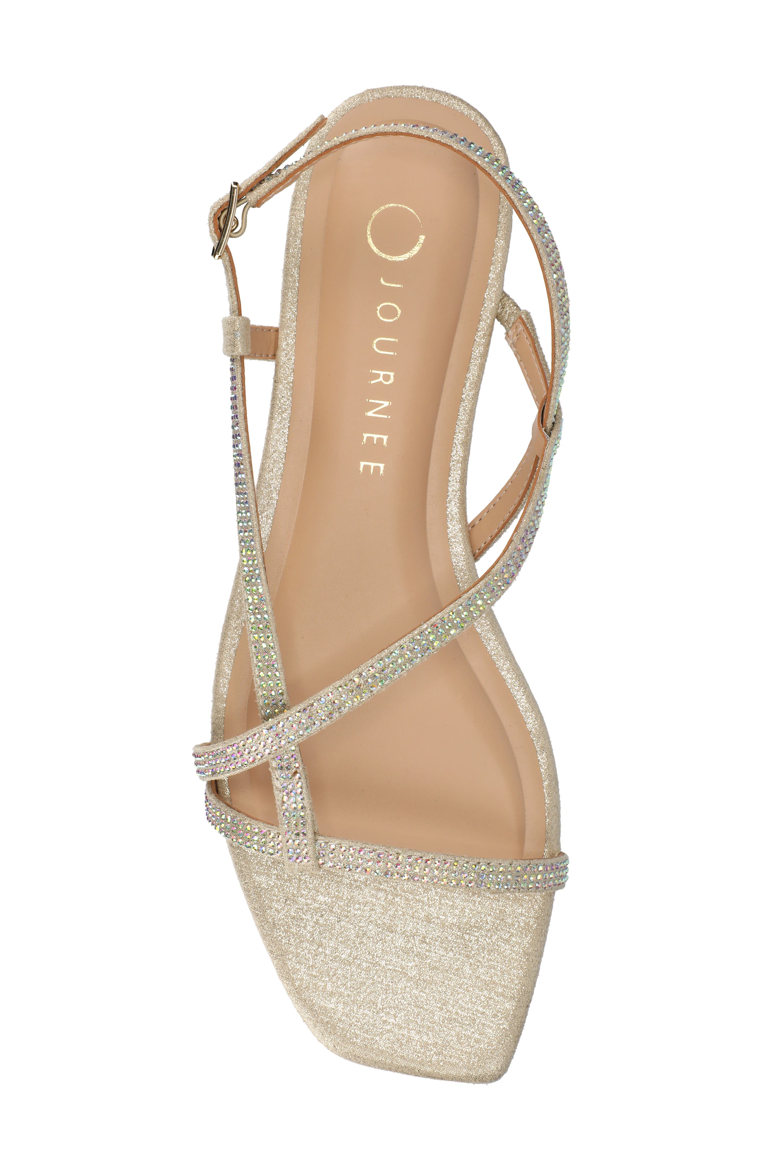 Francis Slingback Sandal, Alternate, color, GOLD
