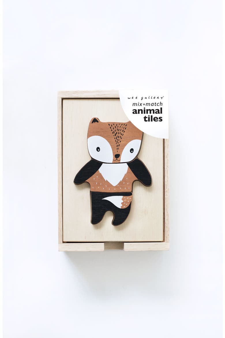 Mix and Match Dress Up Tiles, Alternate, color, Animals