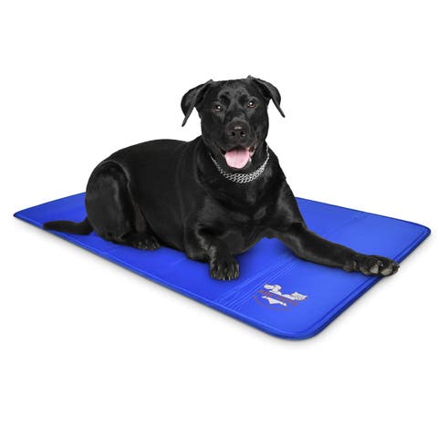 Dog Cooling Mat with Durable Non-Toxic Gel Design
