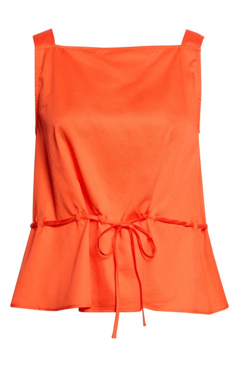 Yoko Drawstring Sleeveless Top